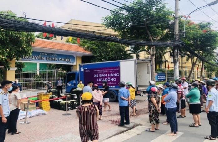 TP. Hồ Chí Minh có 148 điểm bán hàng lưu động, bình ổn giá